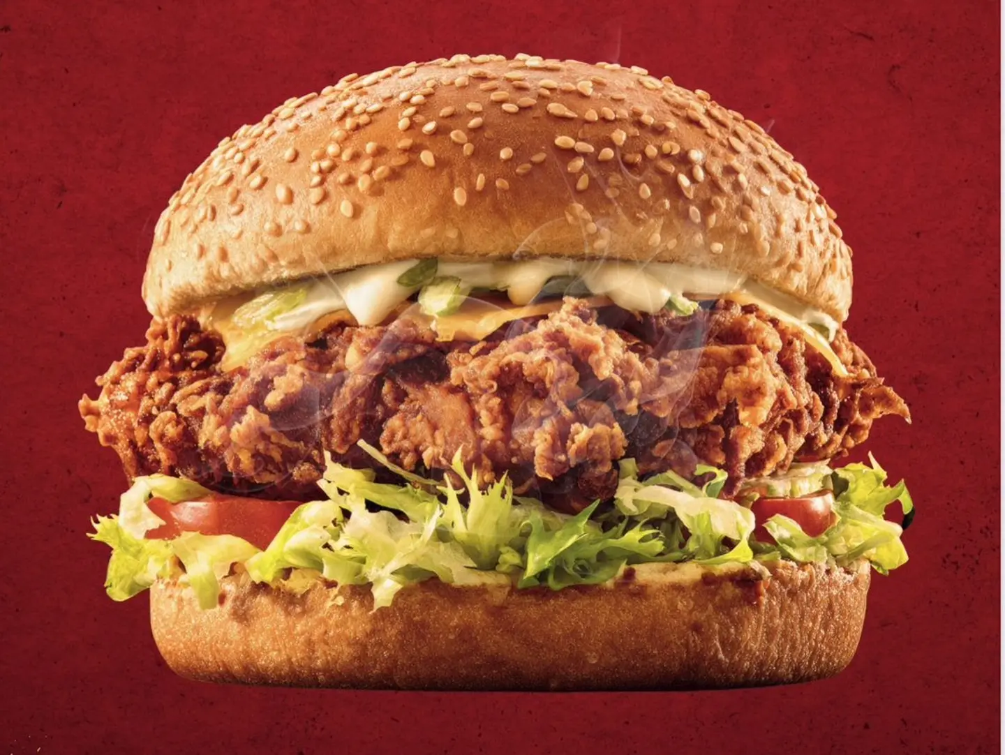 Broasted Chicken Burger
