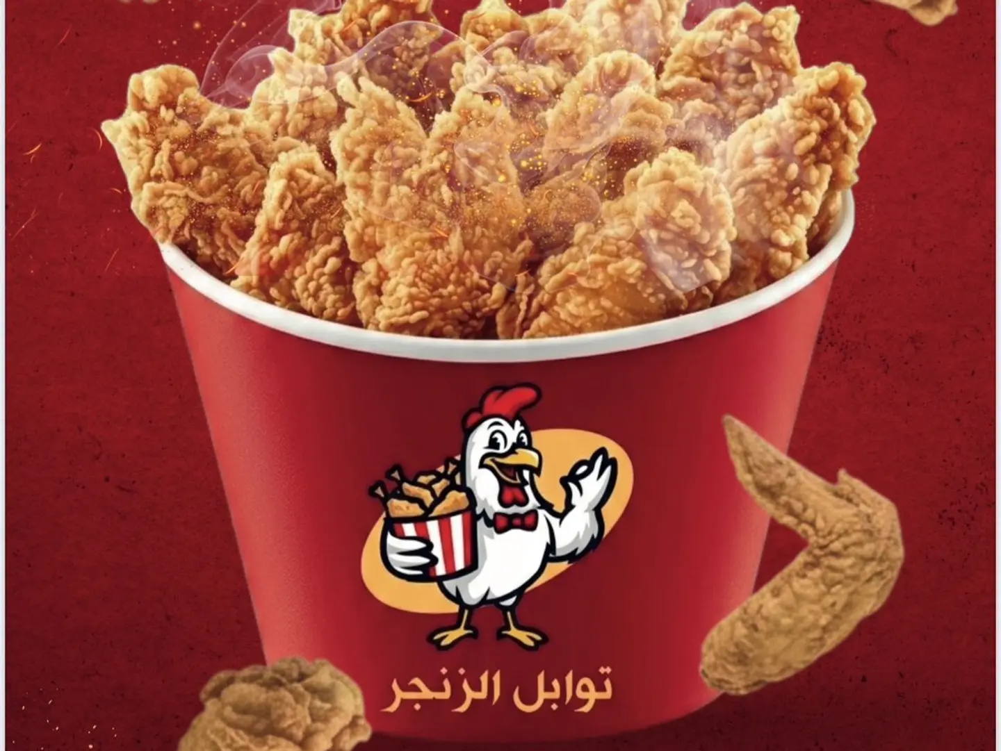 Half A Spicy Broasted Chicken