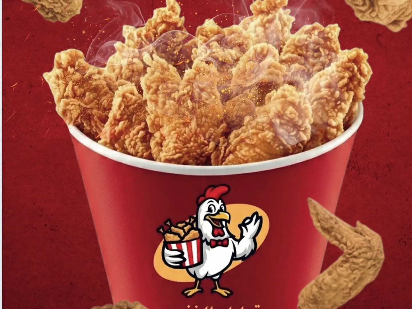 Whole Spicy Broasted Chicken