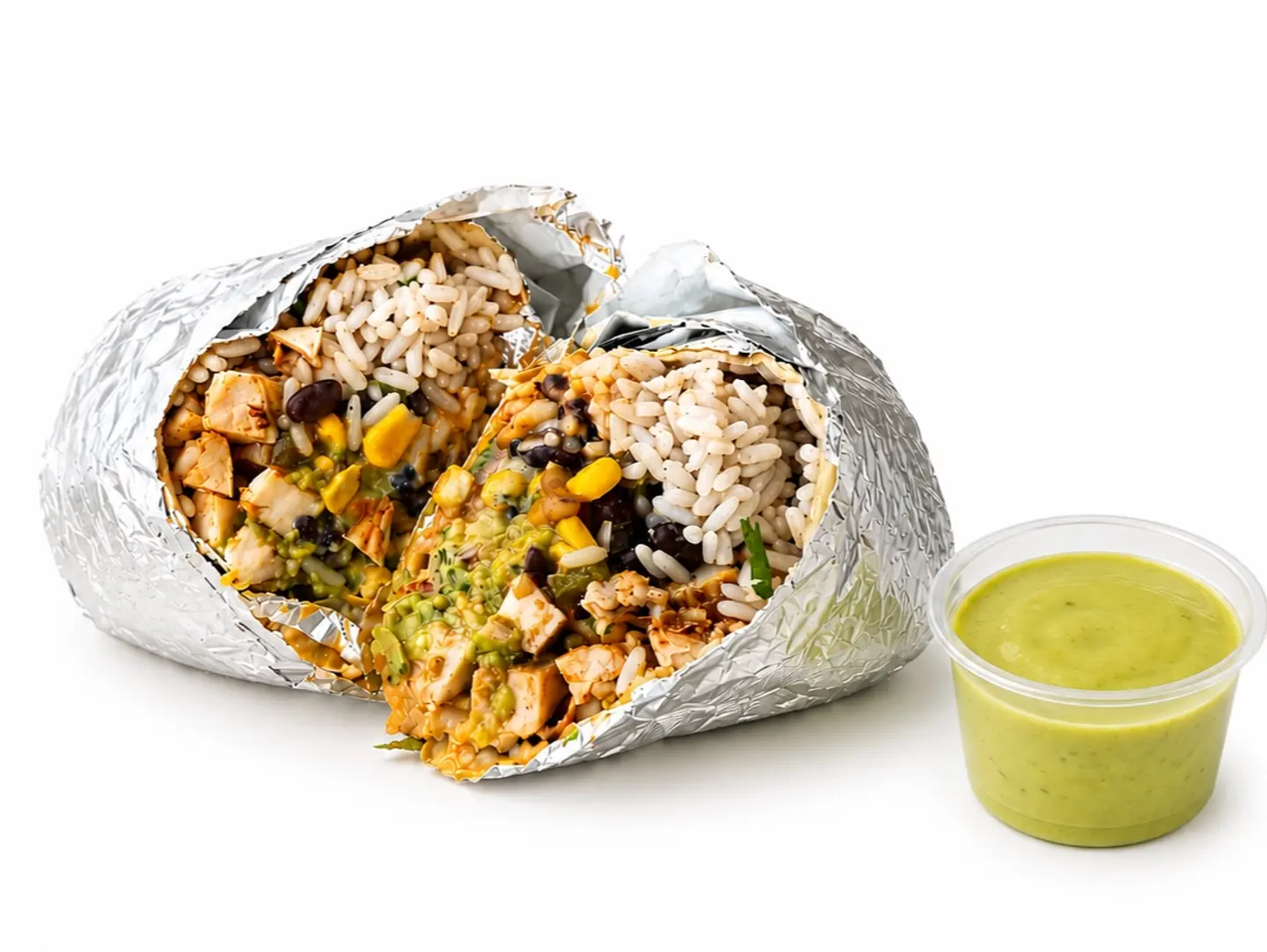 Chicken Burrito Sandwich