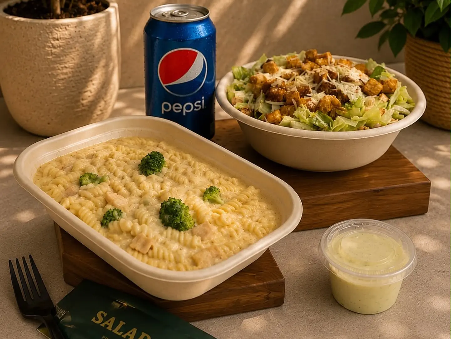Alfredo Caesar Combo