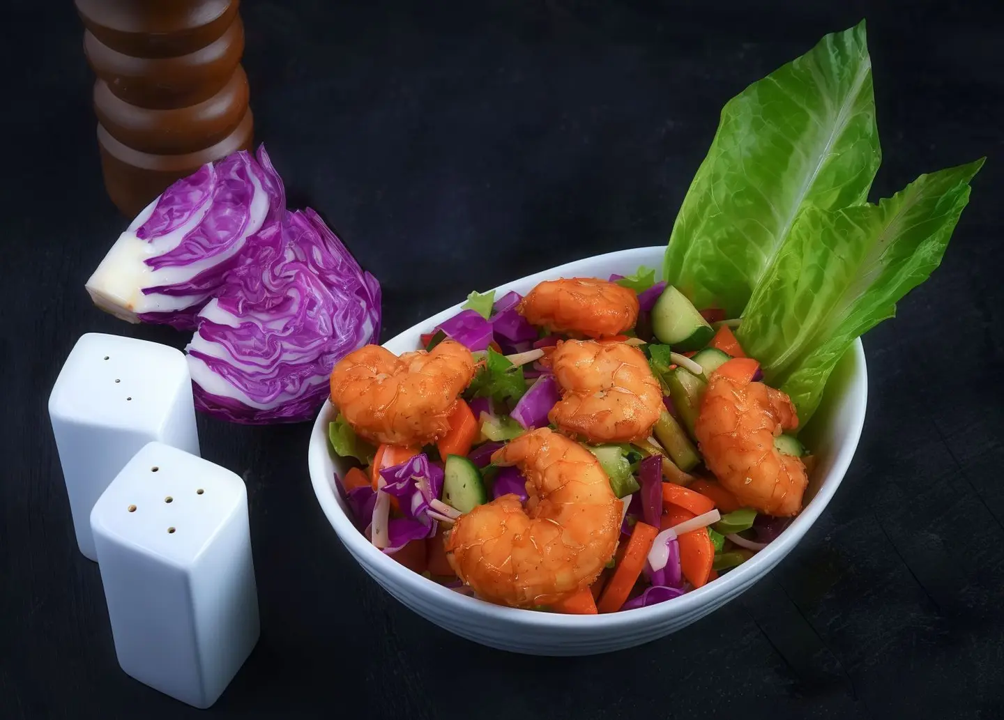 Shrimp Giger Salad