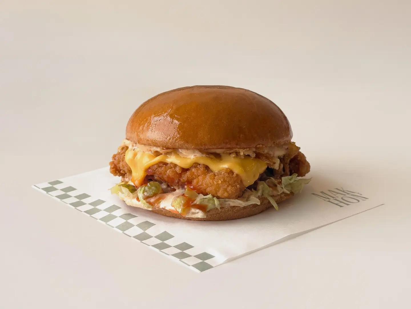 Fine Crunch Burger - Single