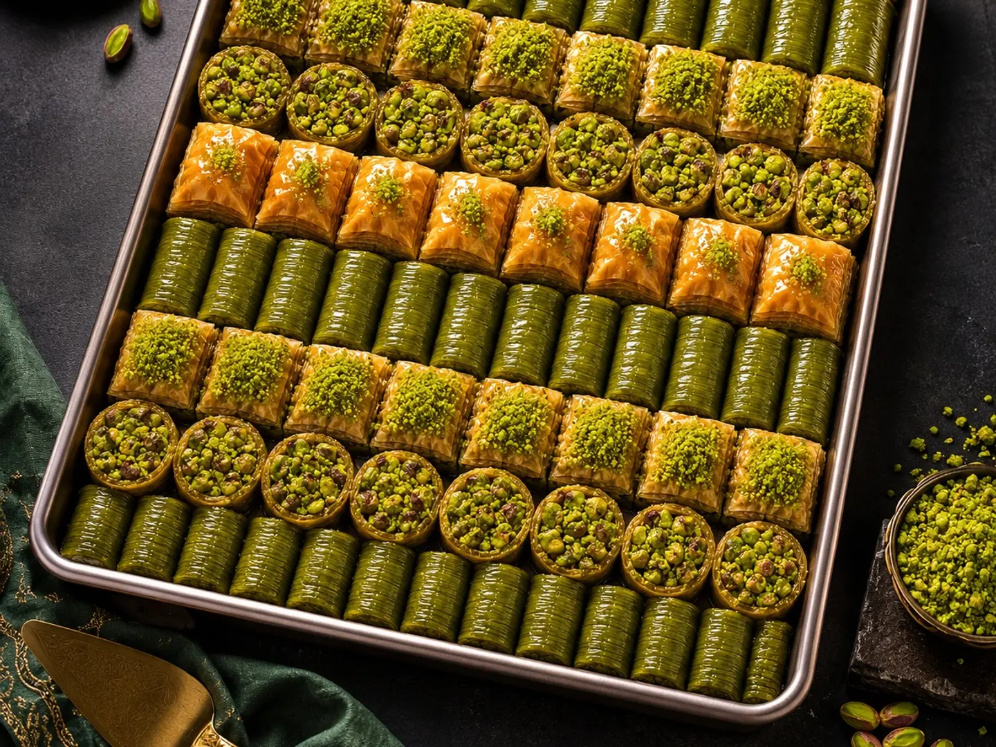 علبة بقلاوة