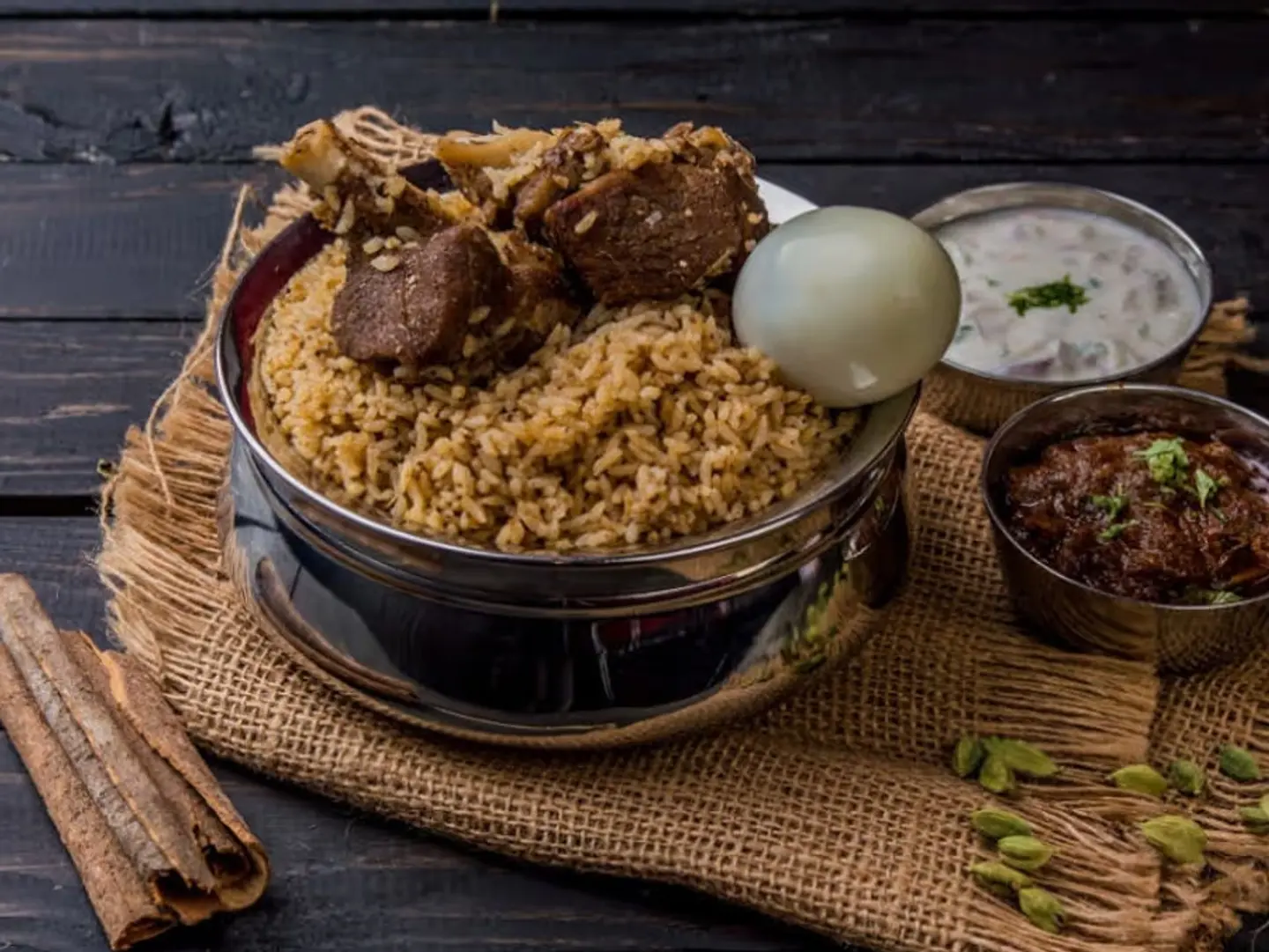 Mutton Dum Biriyani