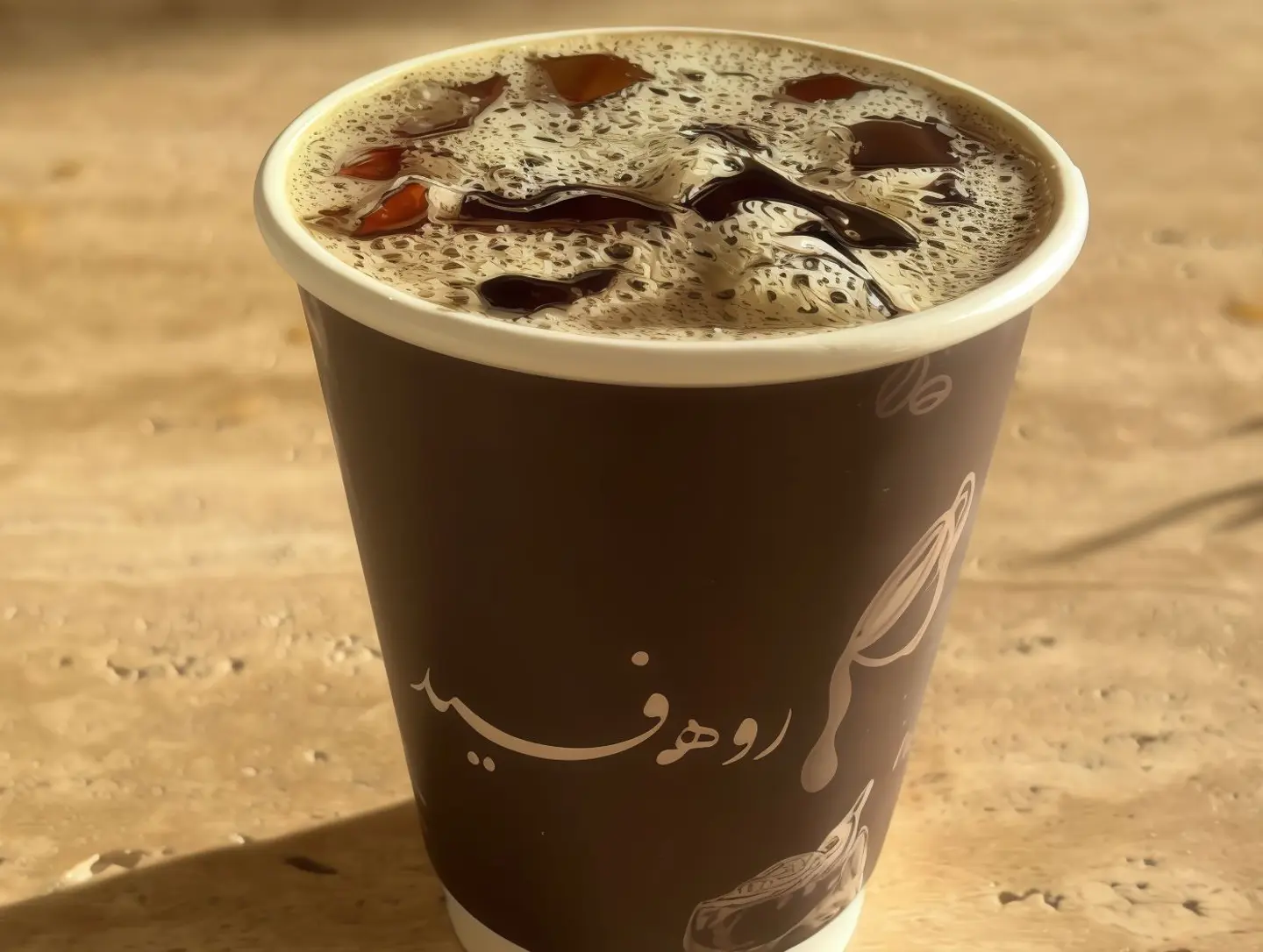 قهوة مقطرة بارده