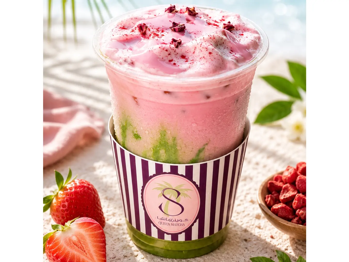 Strawberry Matcha