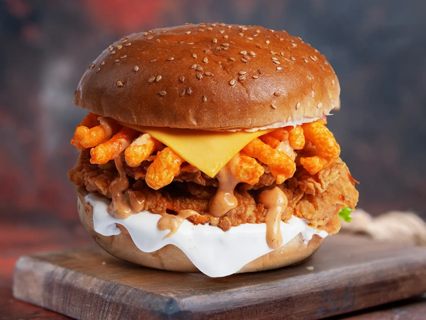 Cheetos Zinger Burger