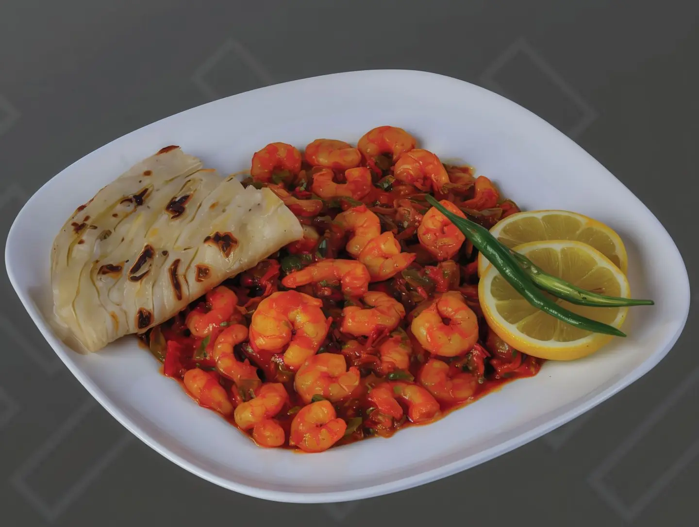 Prawns Nashif Plate