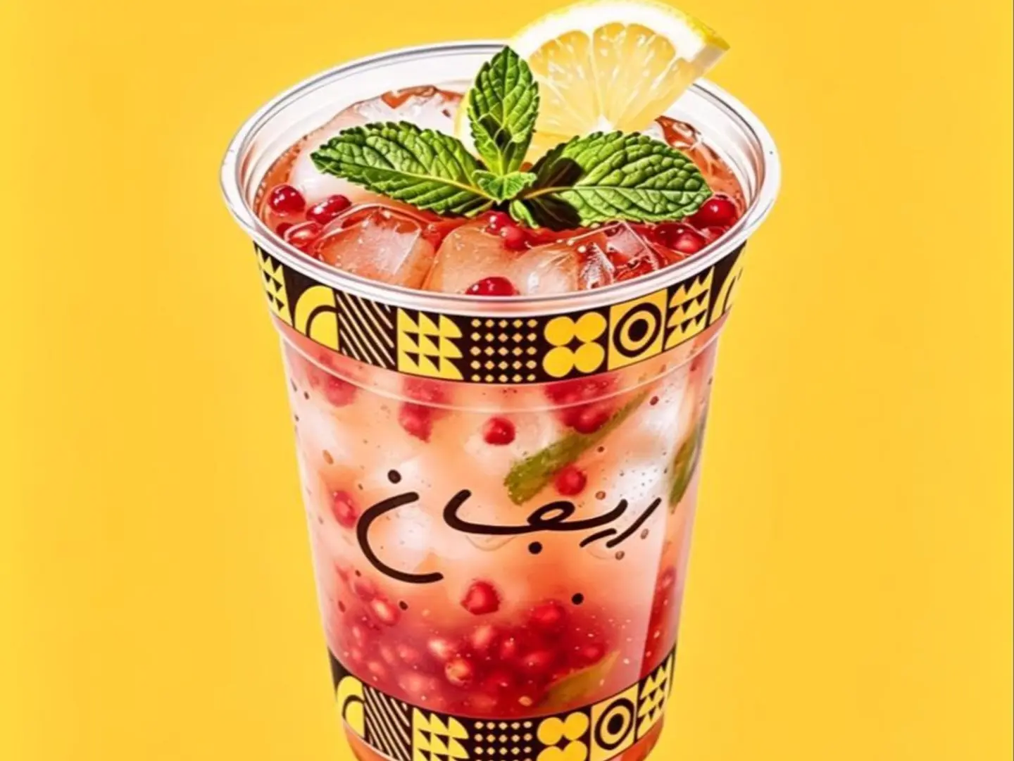موهيتو بنكهة الرمان