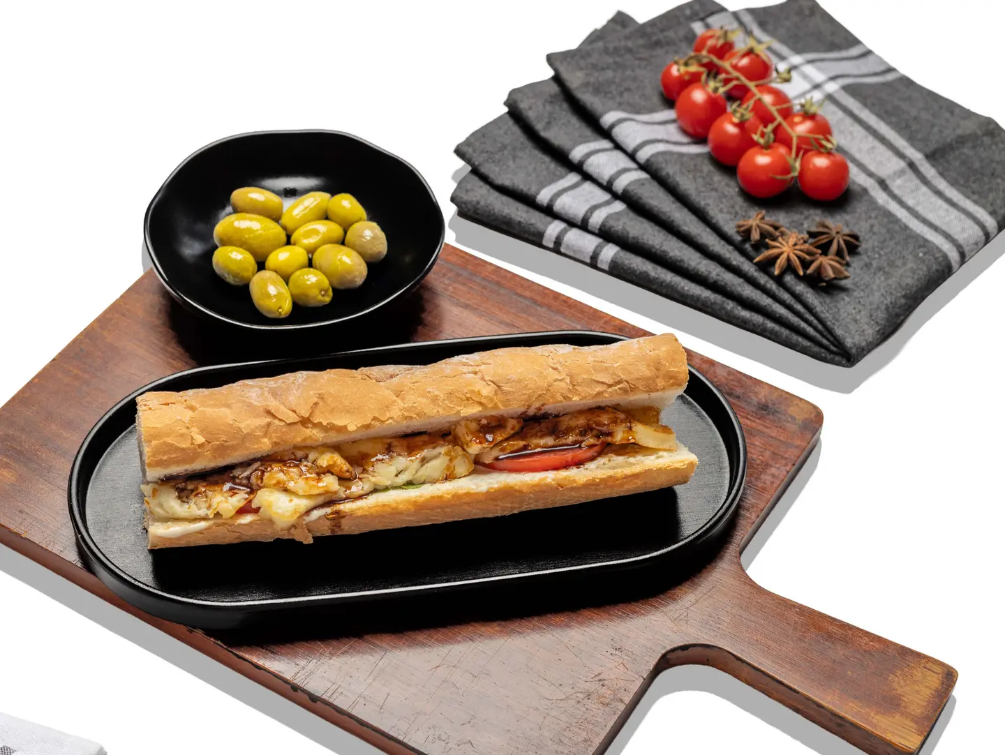 Baguette Halloumi