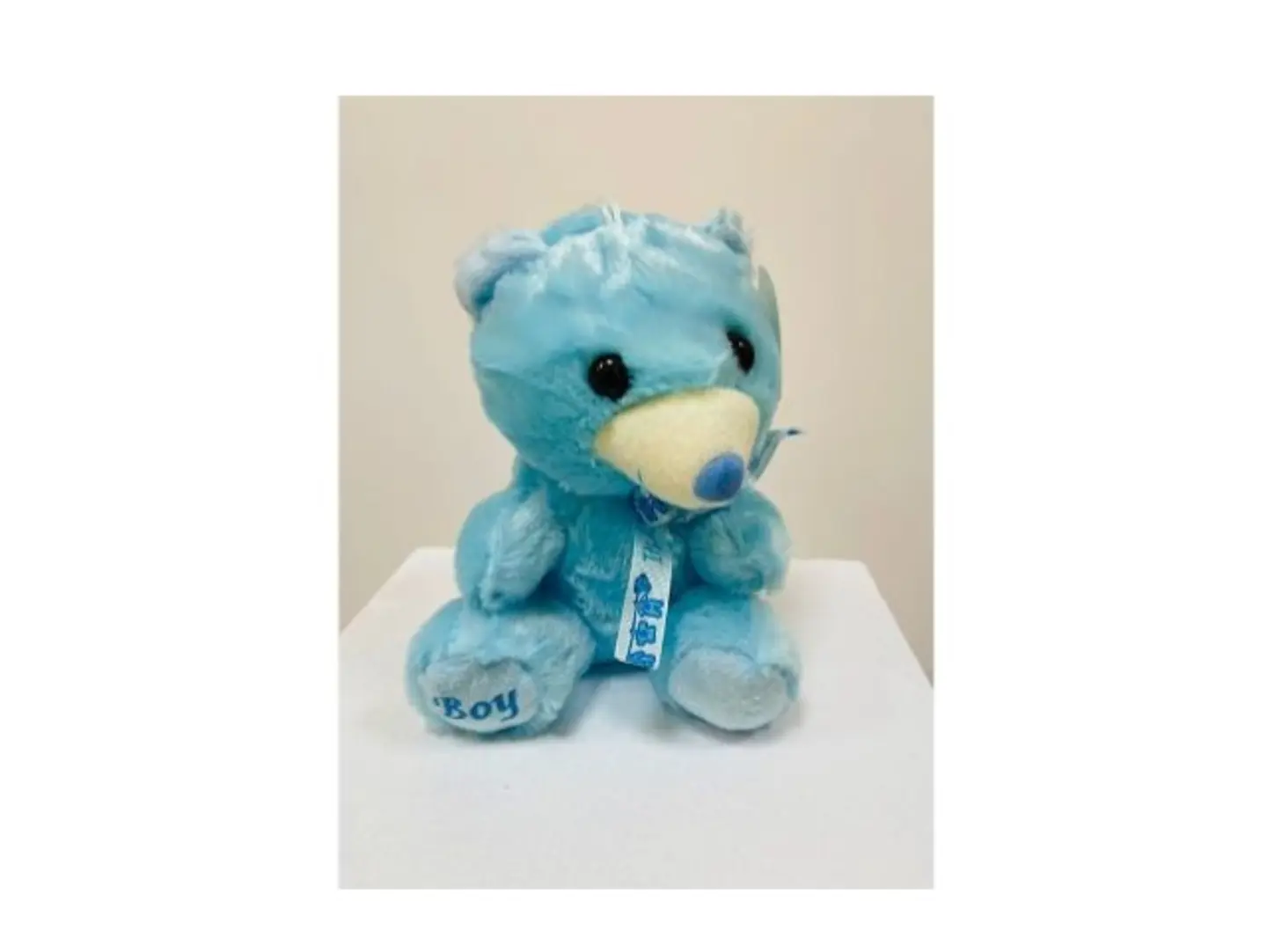 My Doll Is Made Of High Quality Materials And Is Sky Blue In Color.