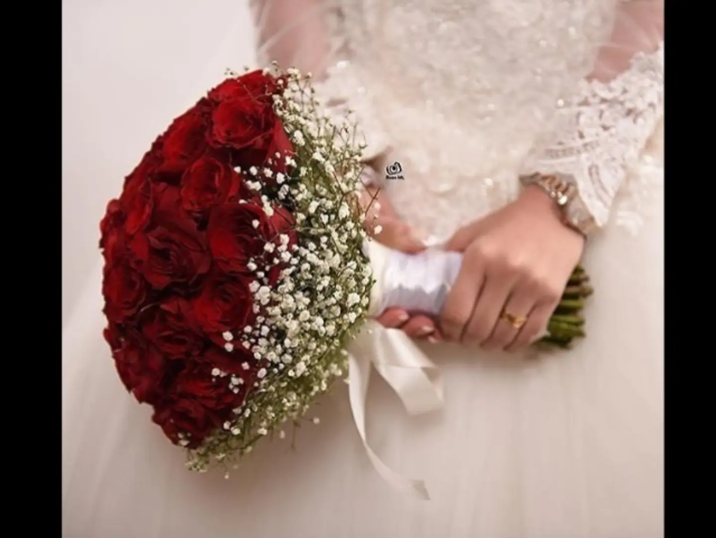 Red Rose Bridal Bouquet
