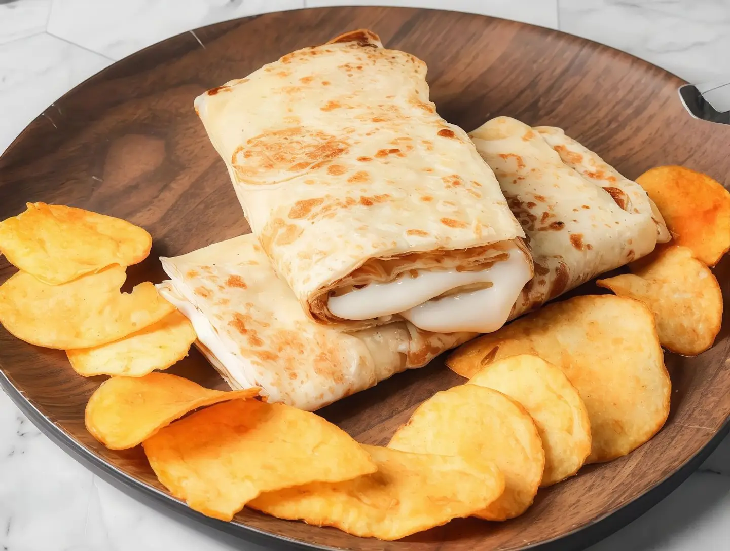 Cheese And Oman Chips Pastry