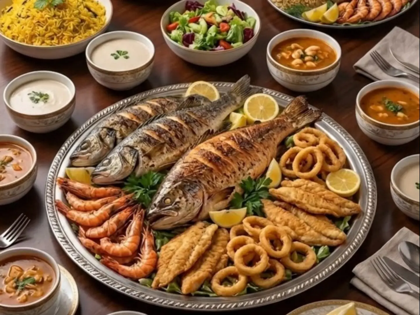 وليمة العائلة - 8 أفراد