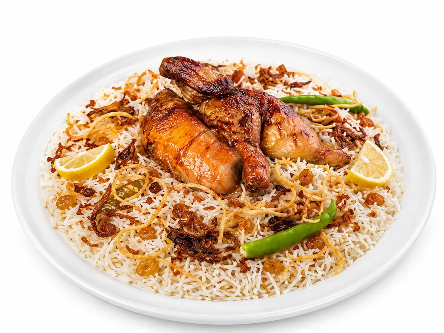 حبة شواية مع أرز بيشاور