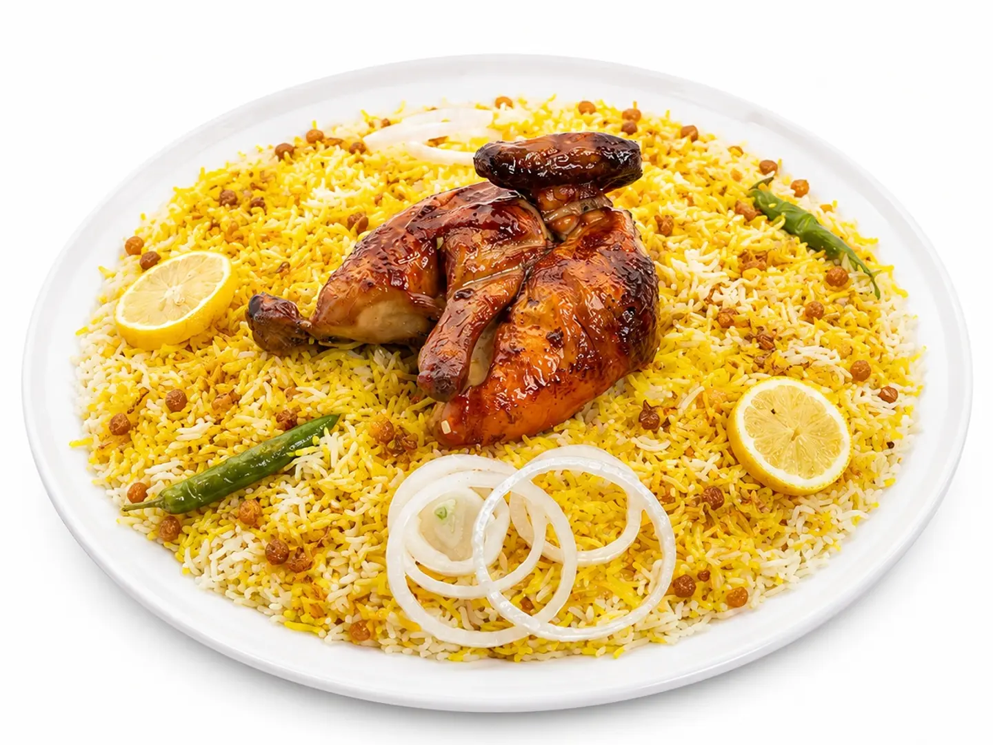 حبة شواية مع أرز شعبي