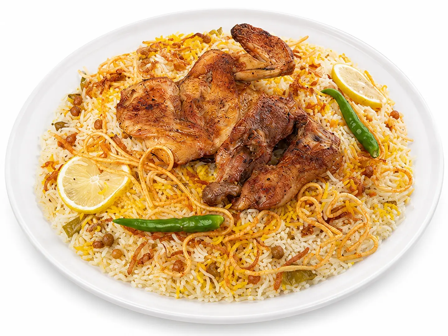 Half Madbi Chicken With Shabi Rice