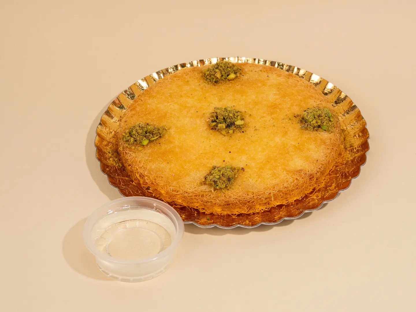 كنافة خشنة قشطة وسط