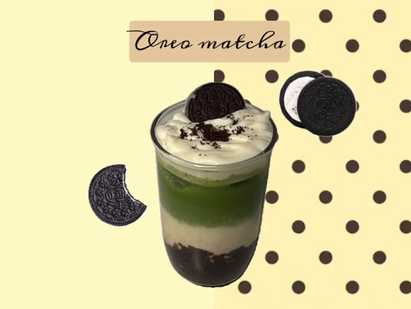 Oreo Vanilla Matcha