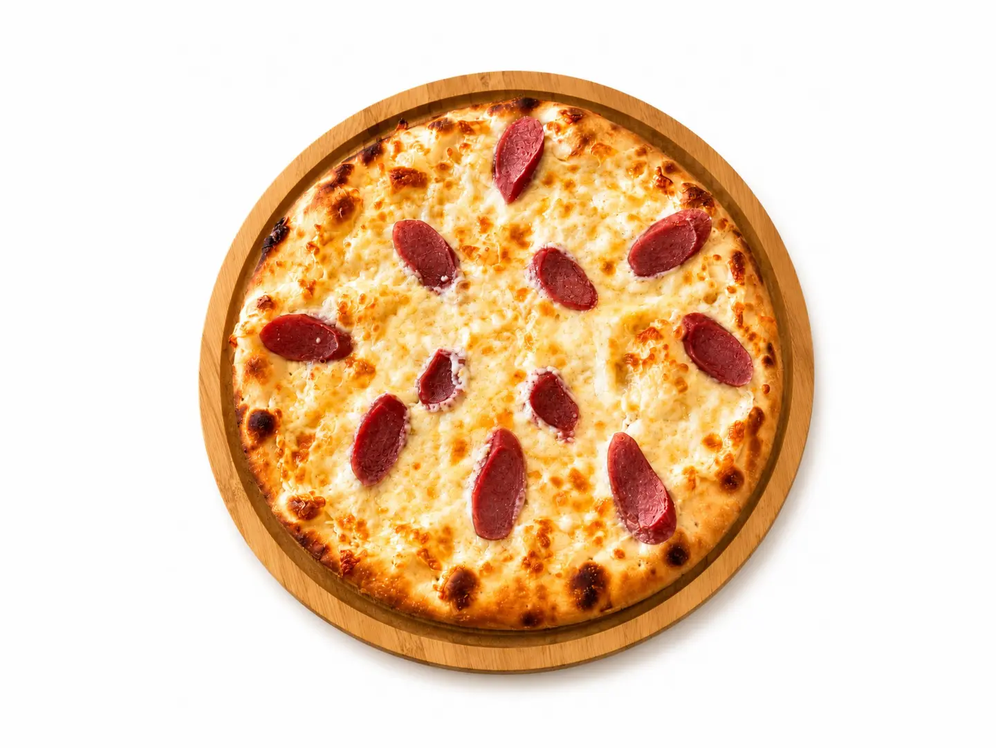 فطيرة نقانق جبن