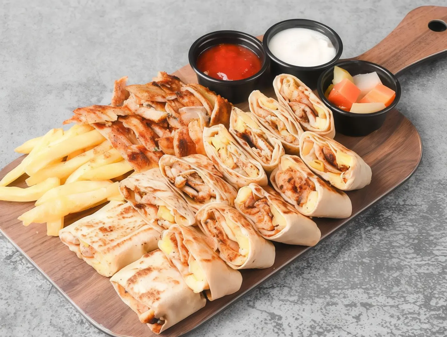 Double Arabic Shawarma