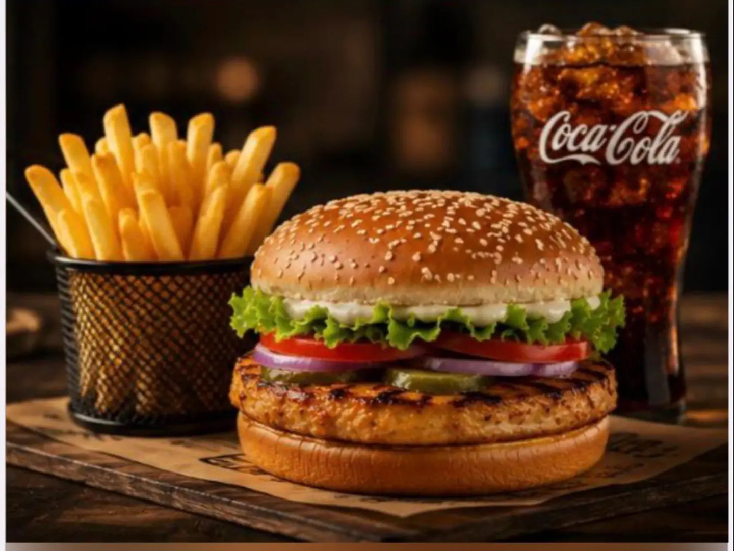 Chicken Burger Meal