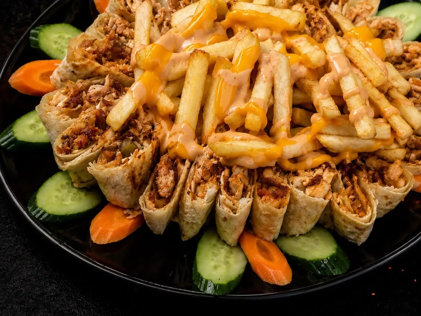 صحن شاميات صغير