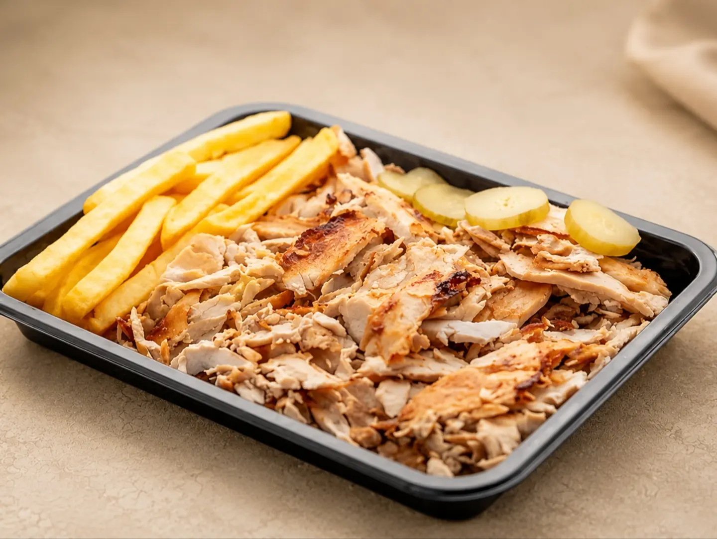 صحن شاورما دجاج - صغير