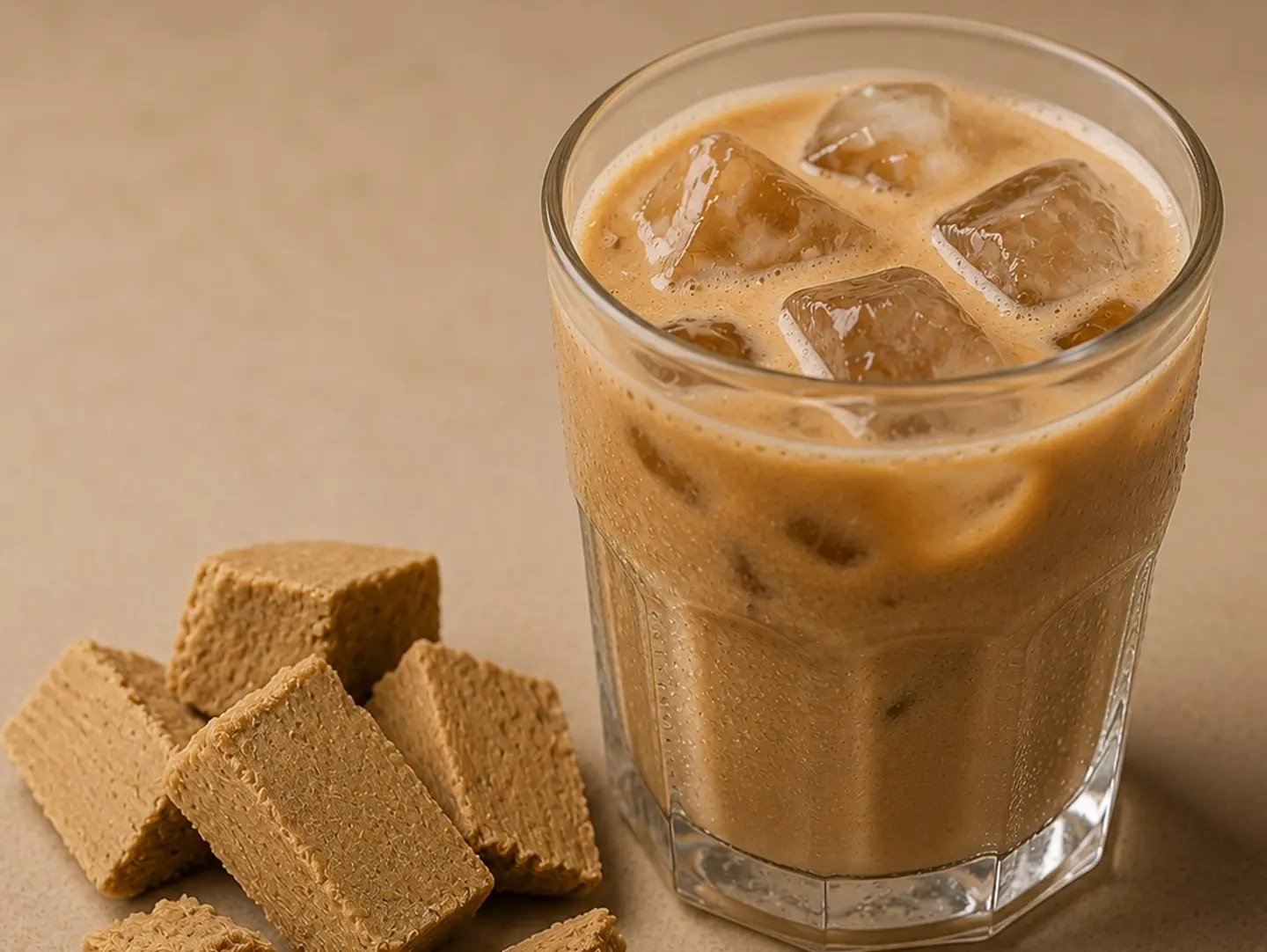 Ice Toffee Cow Latte