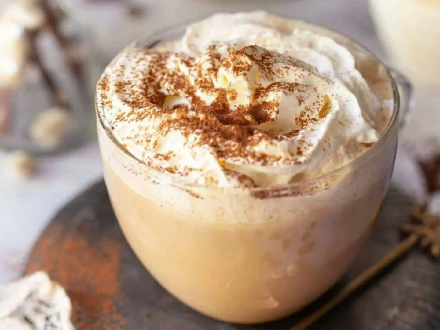 Large White Mocha