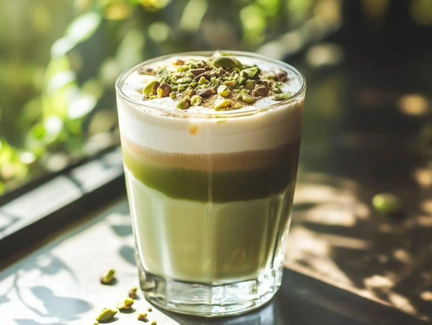 Large Pistachio Latte