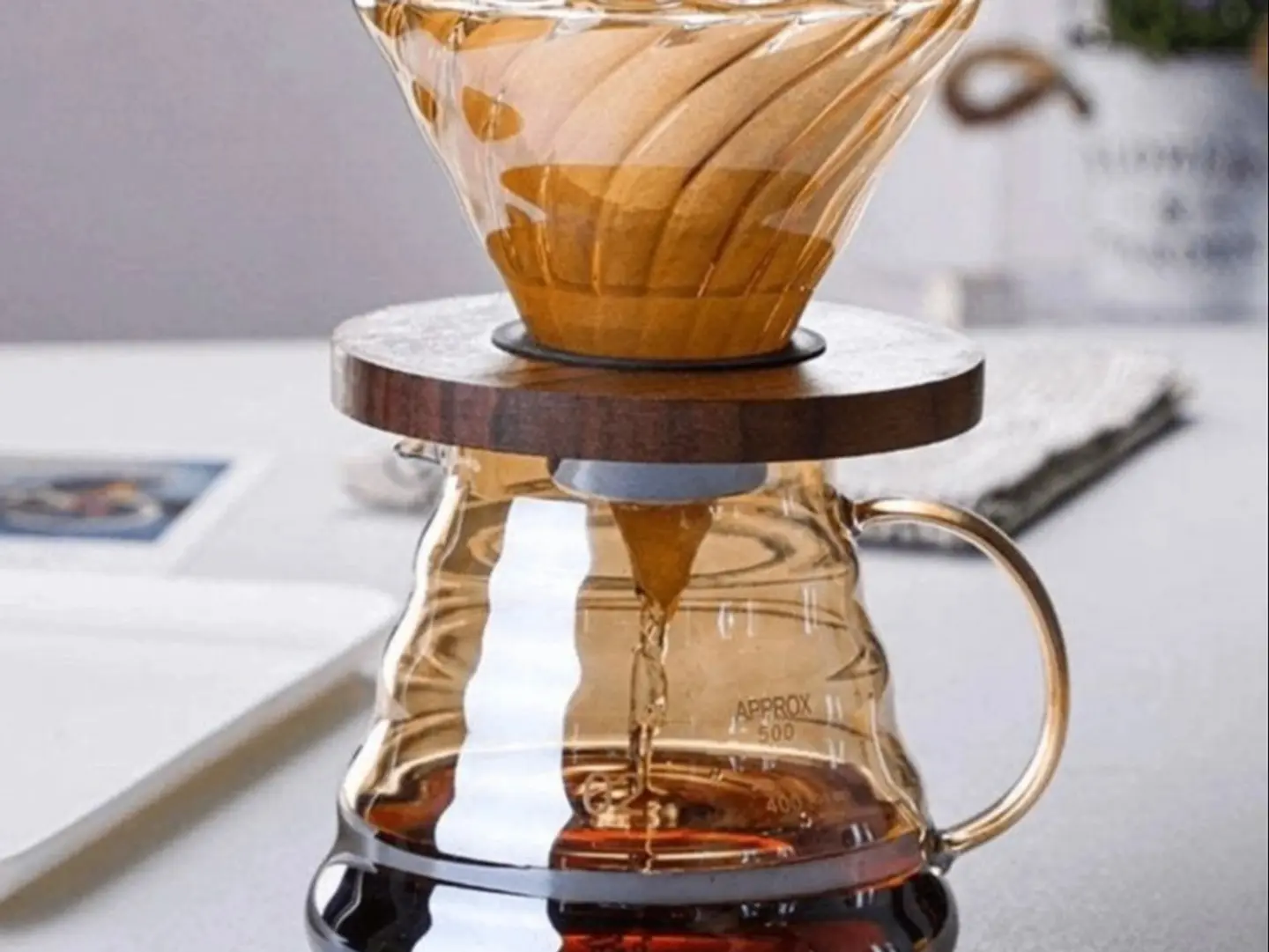 Large Hot V60 Coffee Drip