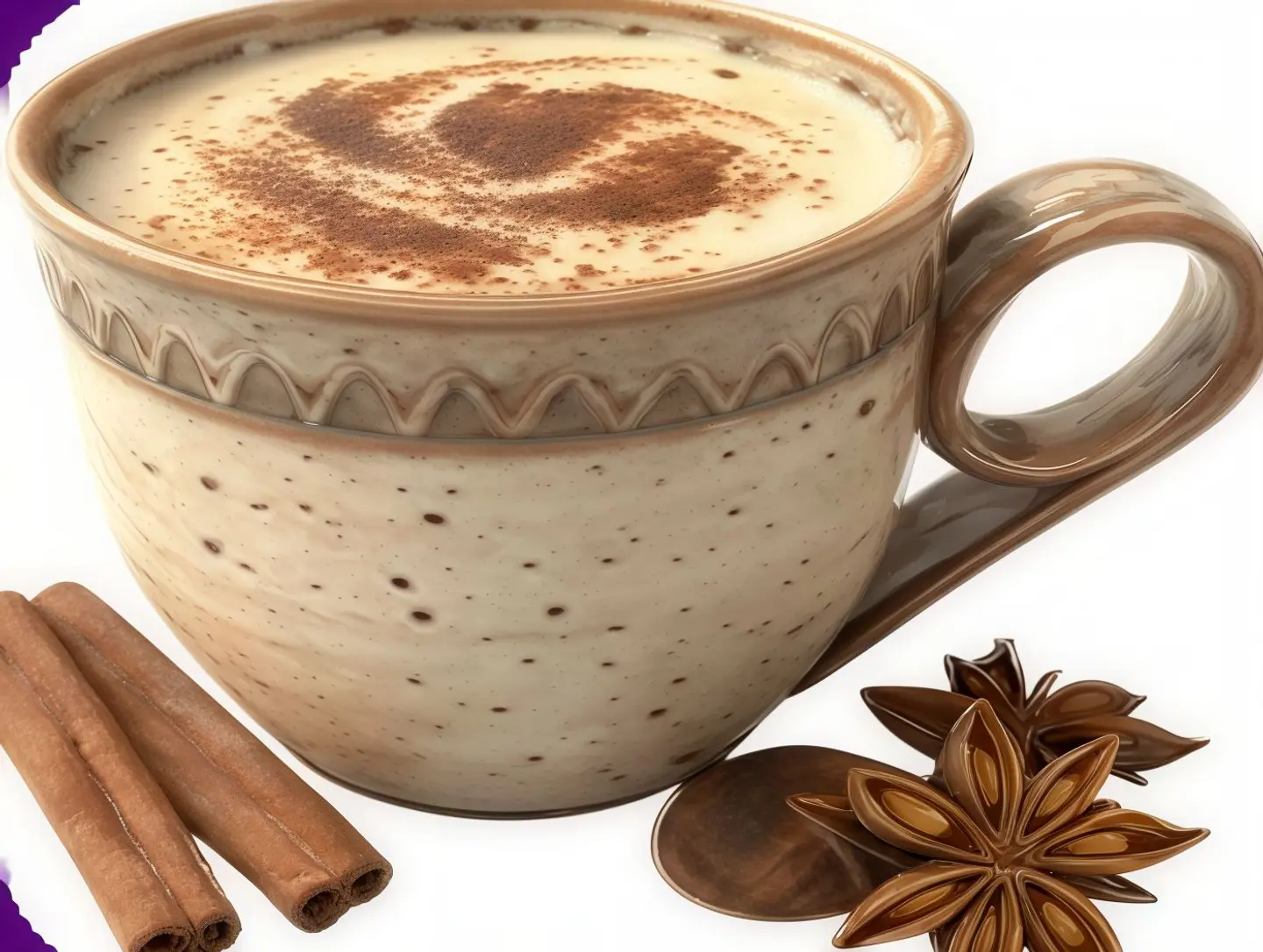 لاتيه عود قرفه