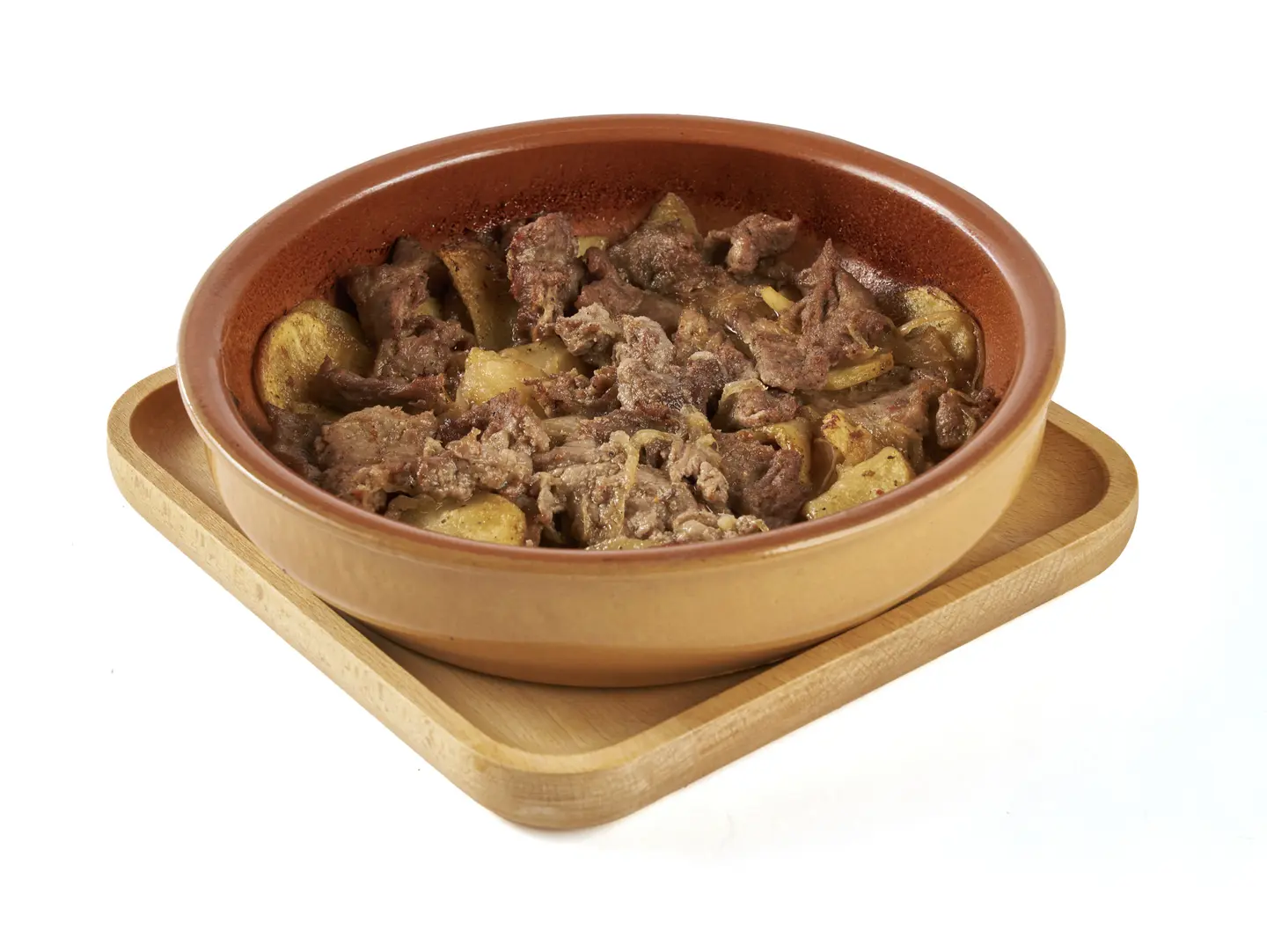 Meat Slices With Potatoes