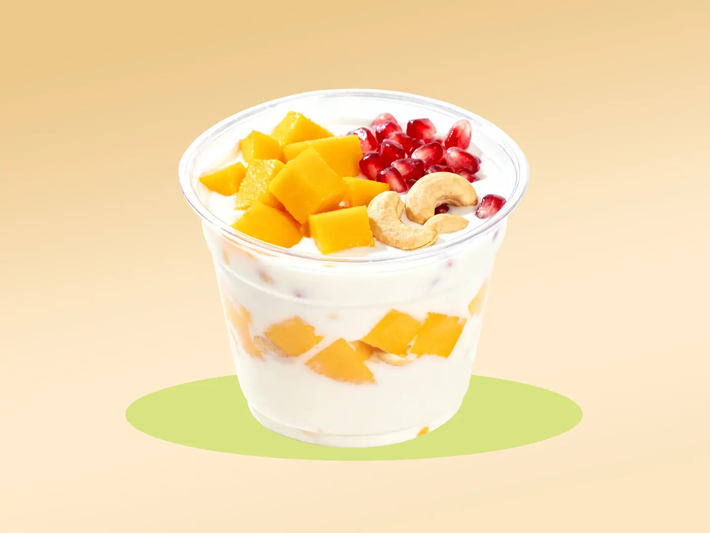 Mango With Nuts Yogurt Bowl