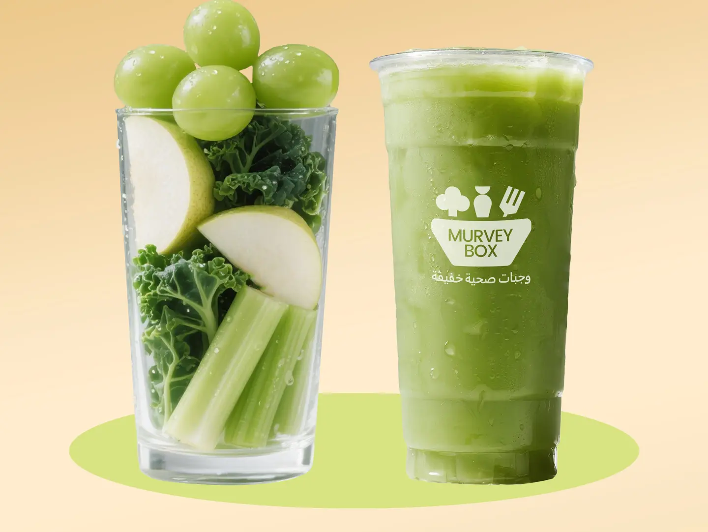 Green Vegetable Detox Bottle