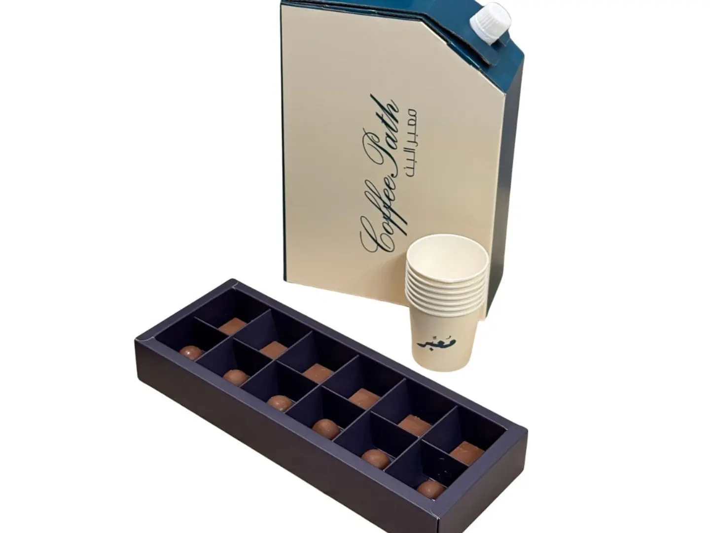 Coffee Day Box With A Mixed Chocolate Box.
