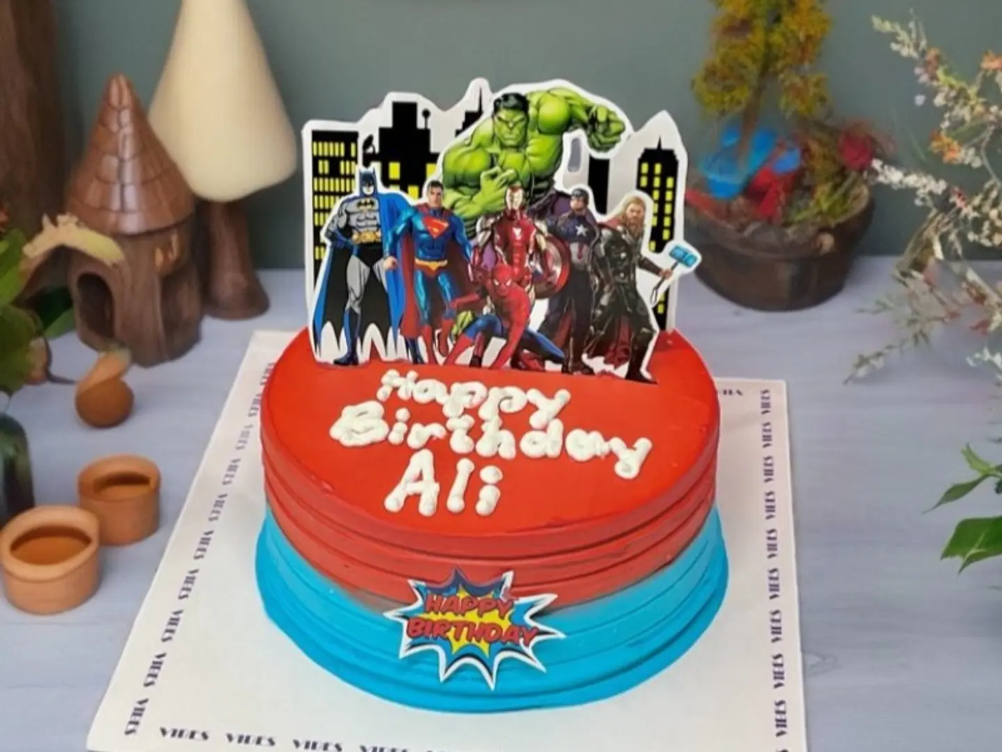 Superhero Cake