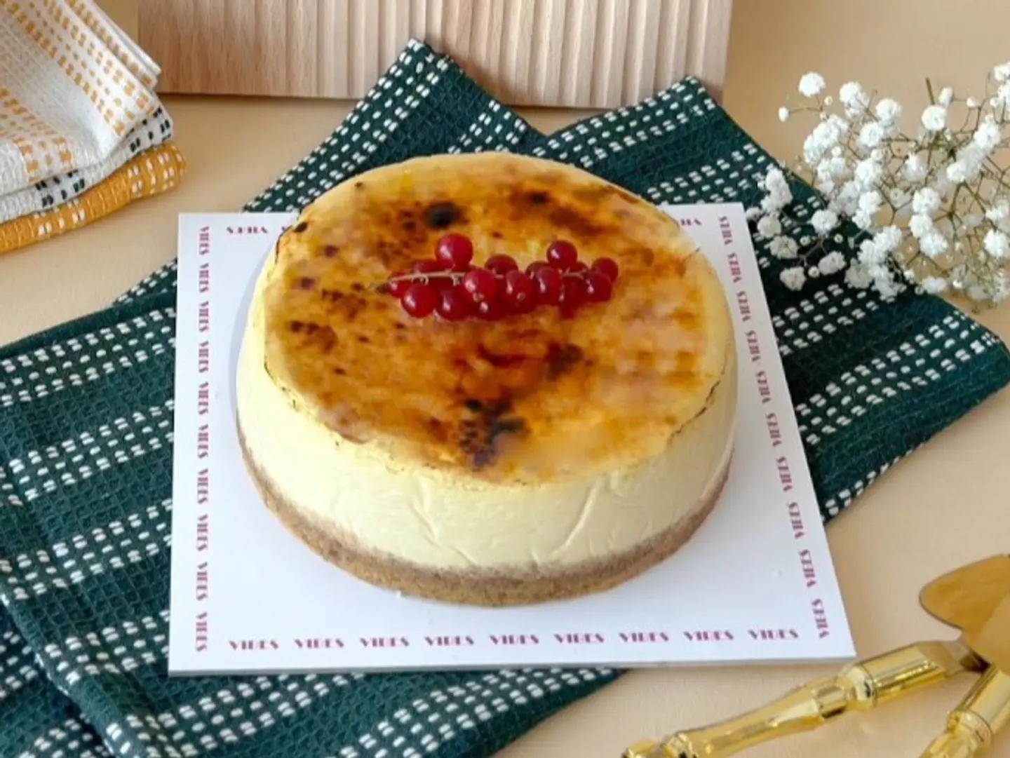 Crème Brûlée Cheesecake