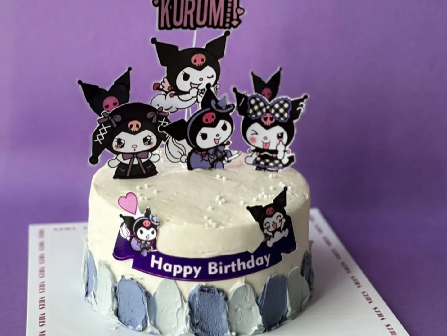 Kuromi Cake