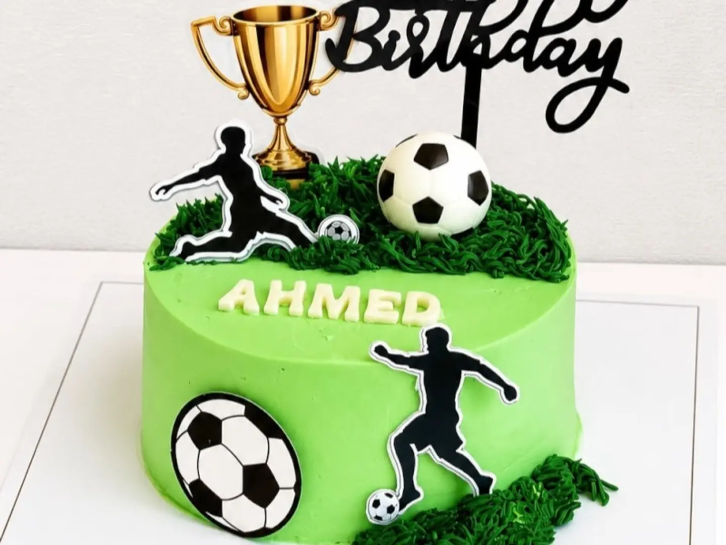 A Football Cake