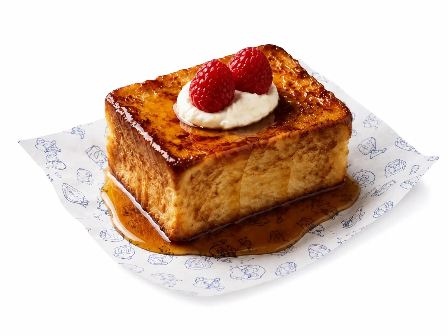French Toast With Cream