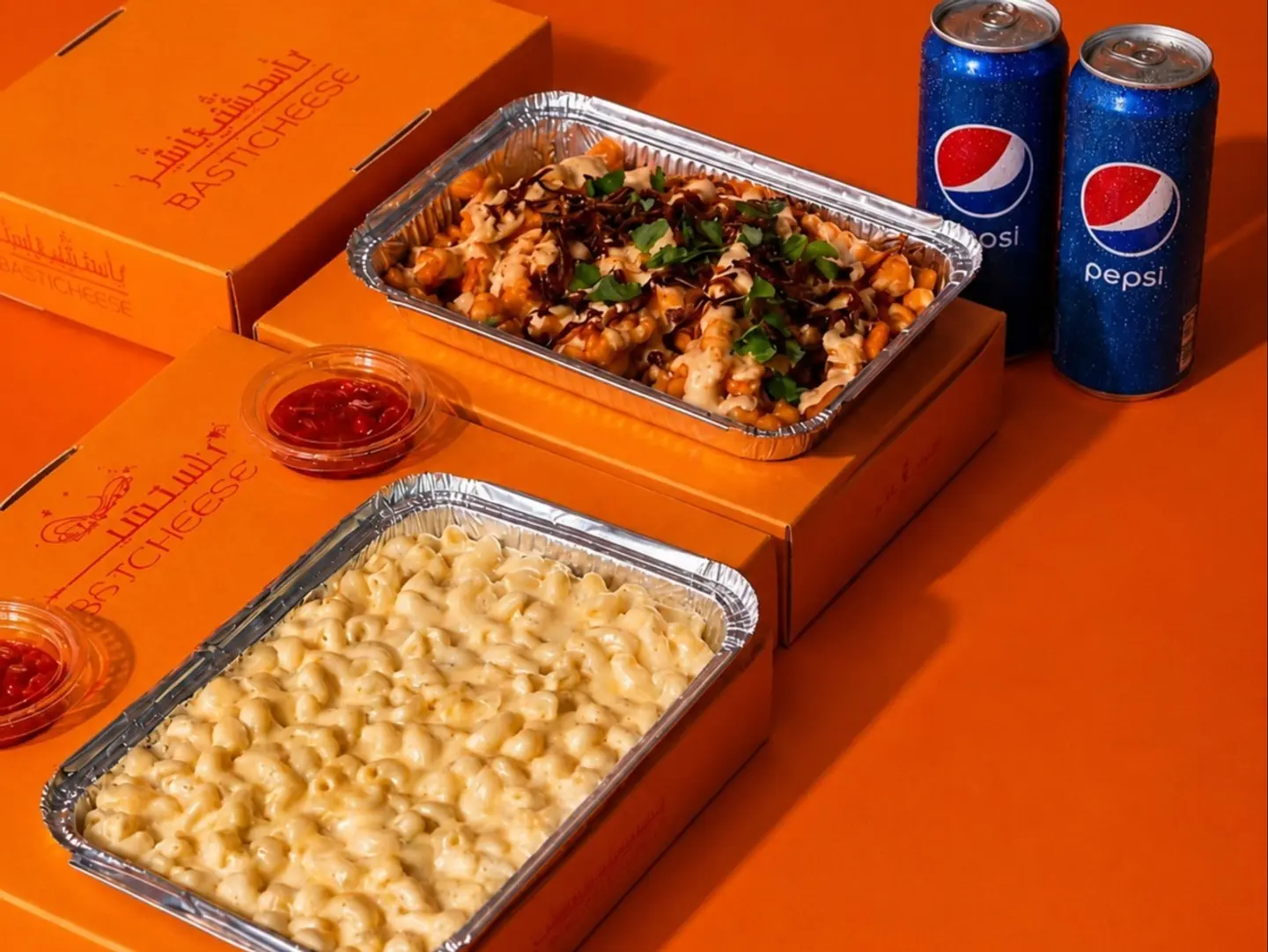 The Pasta And Fries Duo