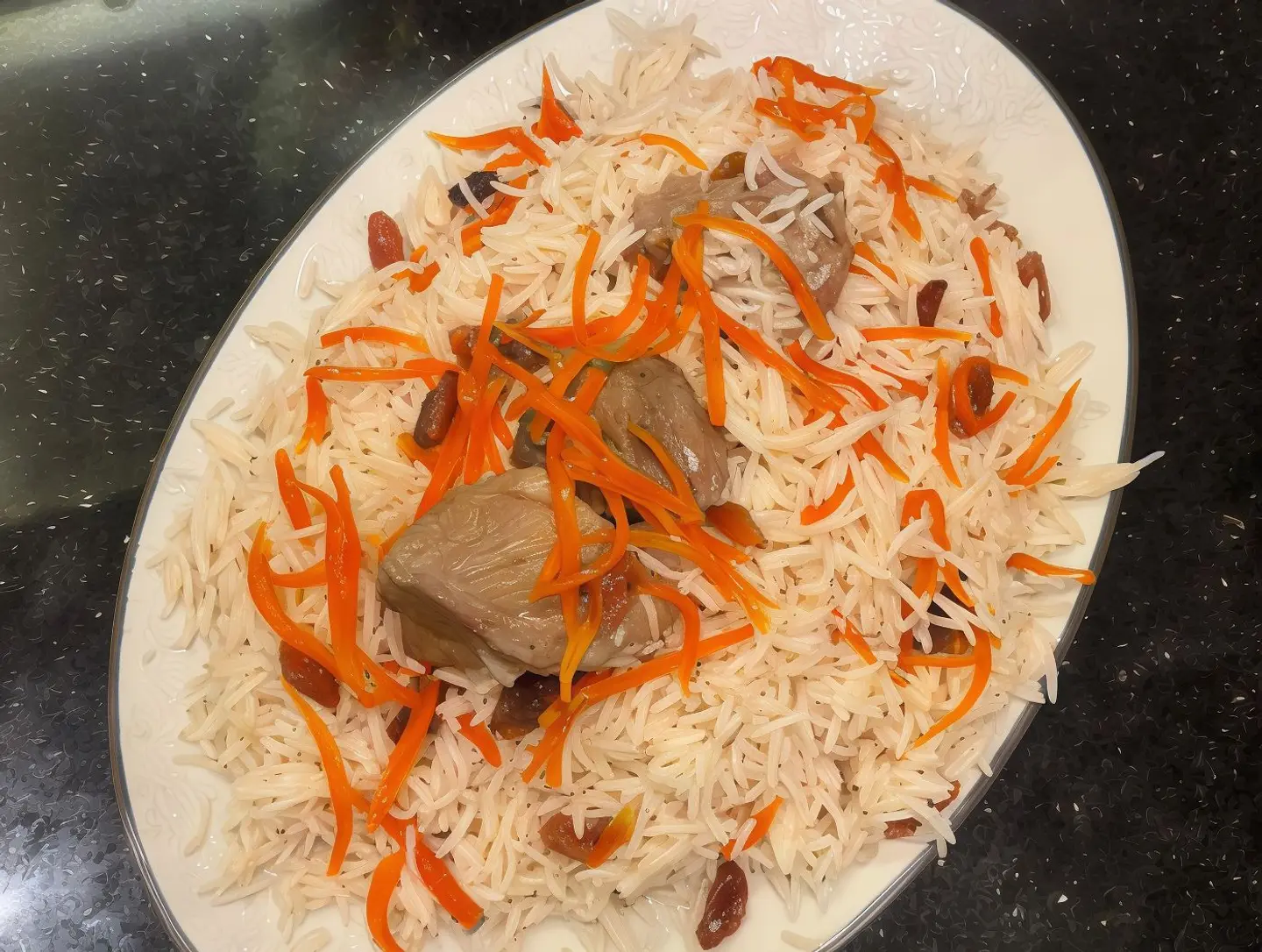 Kabuli Beef Pulao