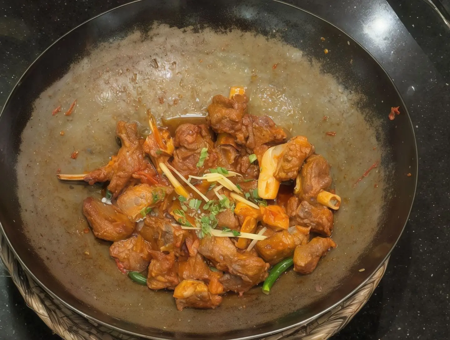 Namkeen Mutton Karahi - Half