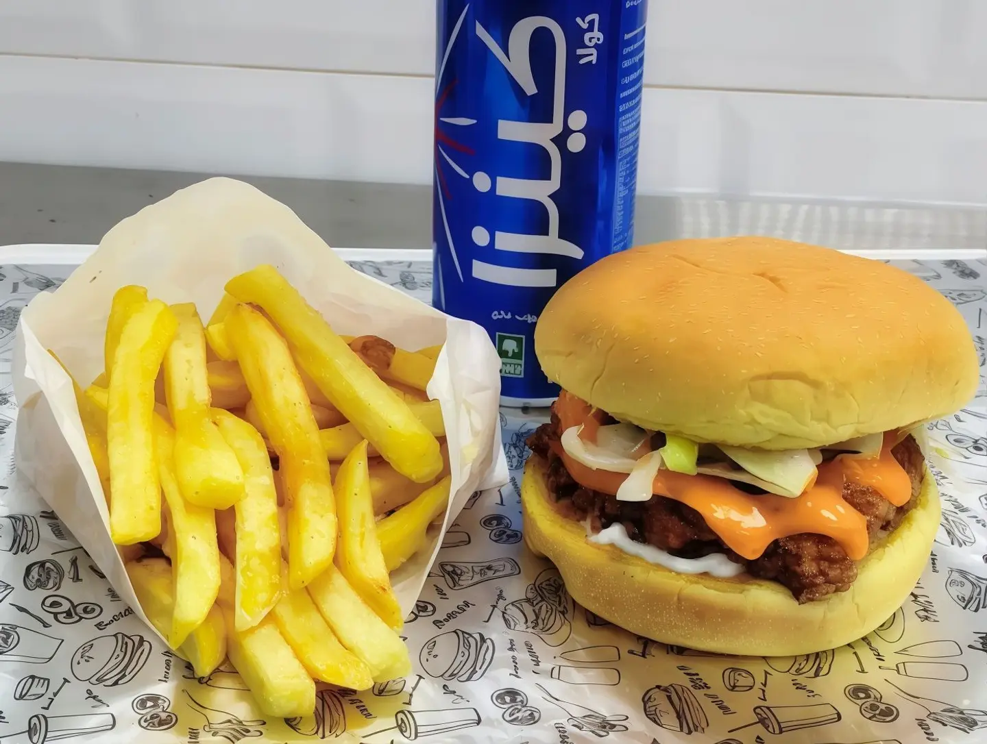 Grill Burger Meel