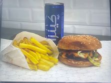 وجبة برجر لحم بقري