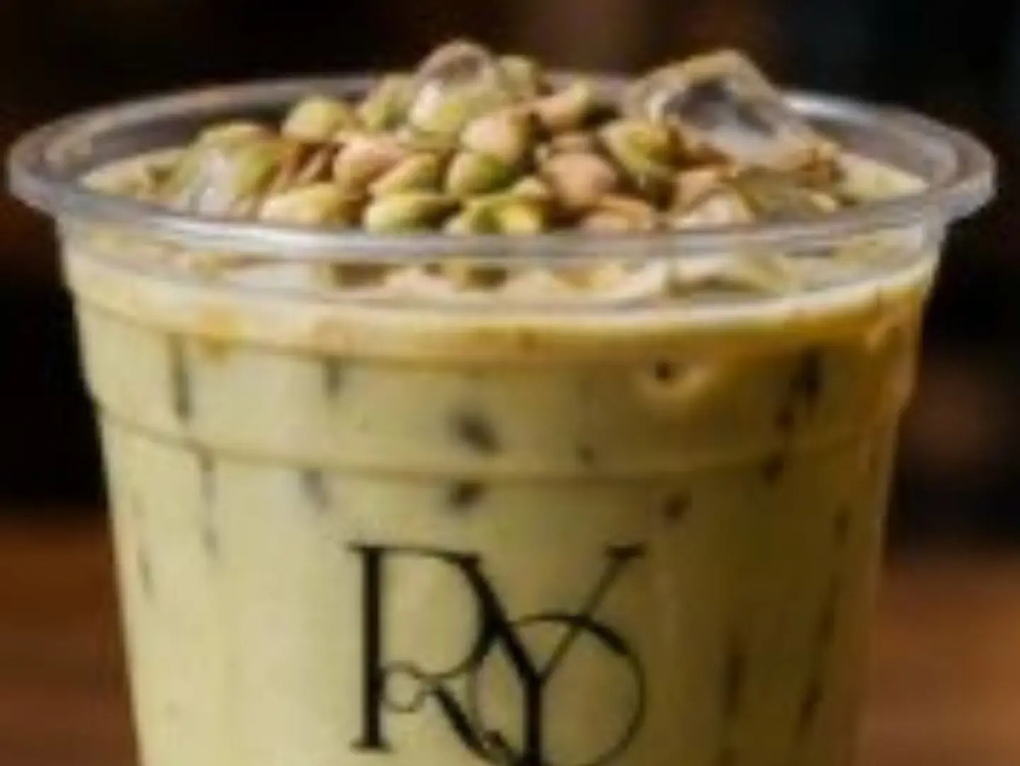 Pistachio Iced Latte