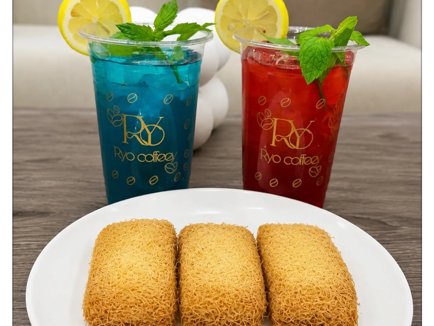 Two Mohito + Kunafa Three